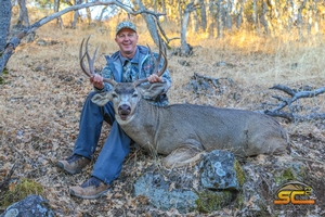 Matt's Beautiful 2018 Four Point Hybrid Blacktail Mule Deer Buck